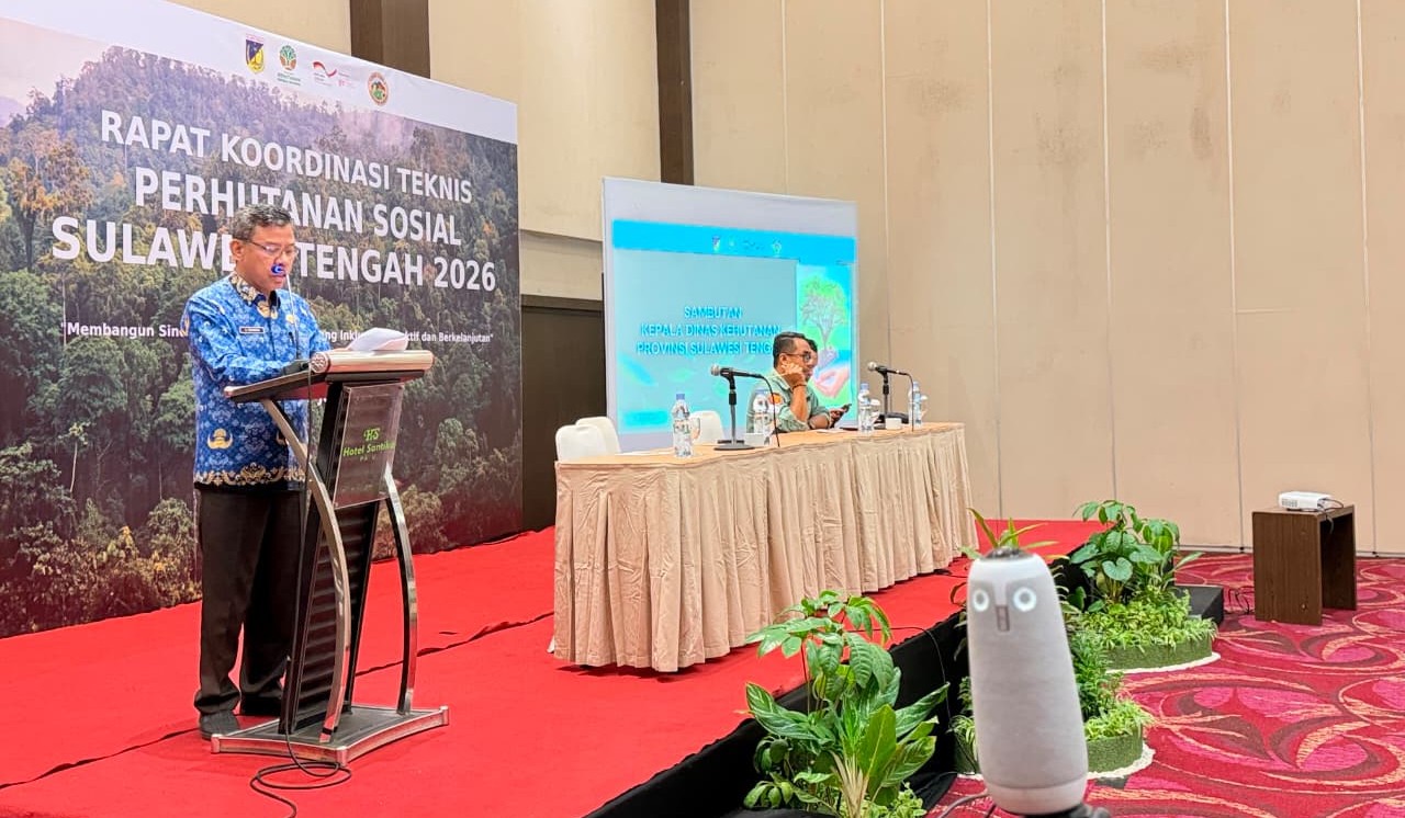 Rapat Kordinasi Teknis Perhutanan Sosial Provinsi Sulawesi Tengah
