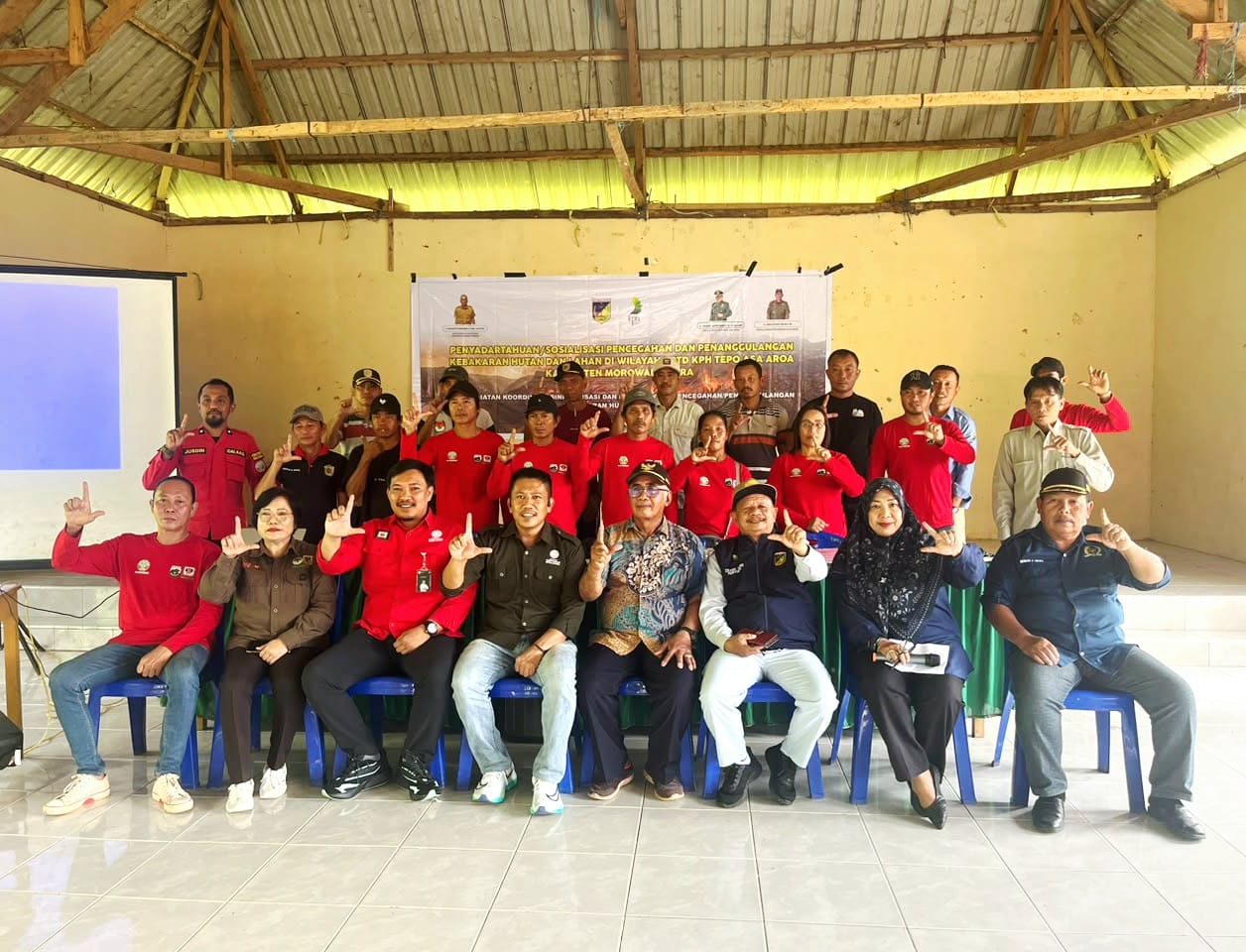 Sosialisasi Pencegahan dan Penanggulangan Karhutla Digelar di Wilayah KPH Tepo Asa Aroa