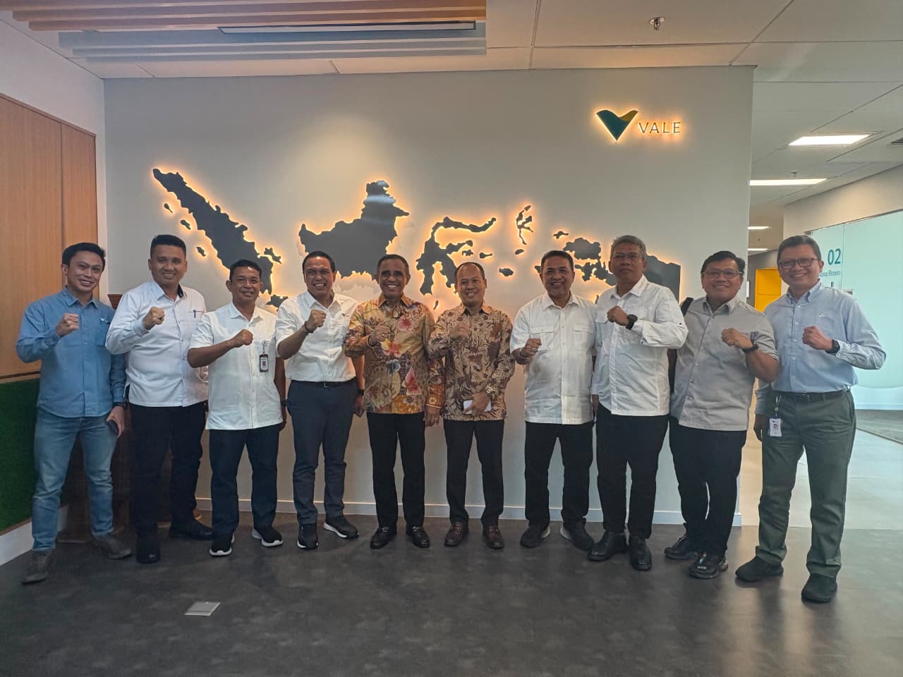 Kepala Dinas Kehutanan Dampingi Gubernur Sulawesi Tengah Audiensi Bersama PT Vale Indonesia Tbk