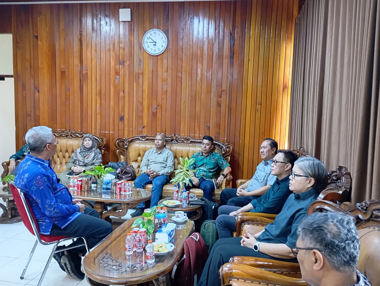 Kunjungan Kerja Direktur Keuangan RBP ke Dinas Kehutanan Provinsi Sulawesi Tengah