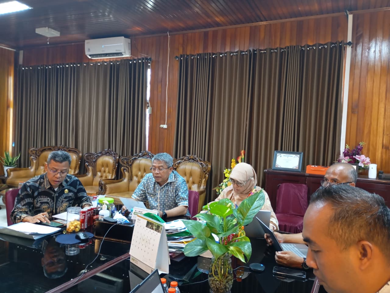 Rapat Koordinasi Daring (Zoom Meeting) terkait Akselerasi Pelaksanaan Program Result-Based Payment (RBP) REDD+ Green Climate Fund (GCF) Output 2.