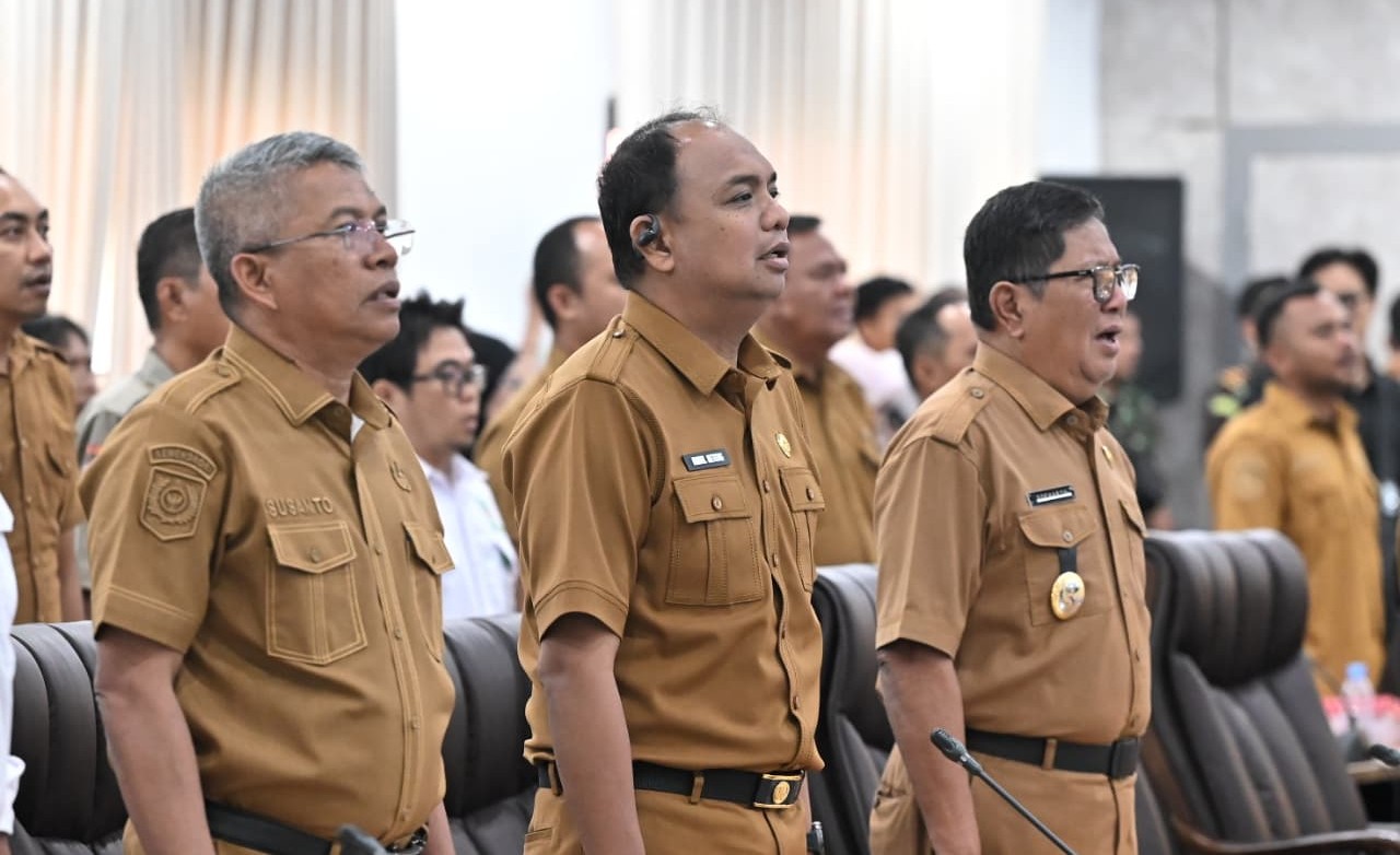 KEPALA DINAS KEHUTANAN SULTENG IKUTI RAPAT KOORDINASI PENANGANAN KARHUTLA
