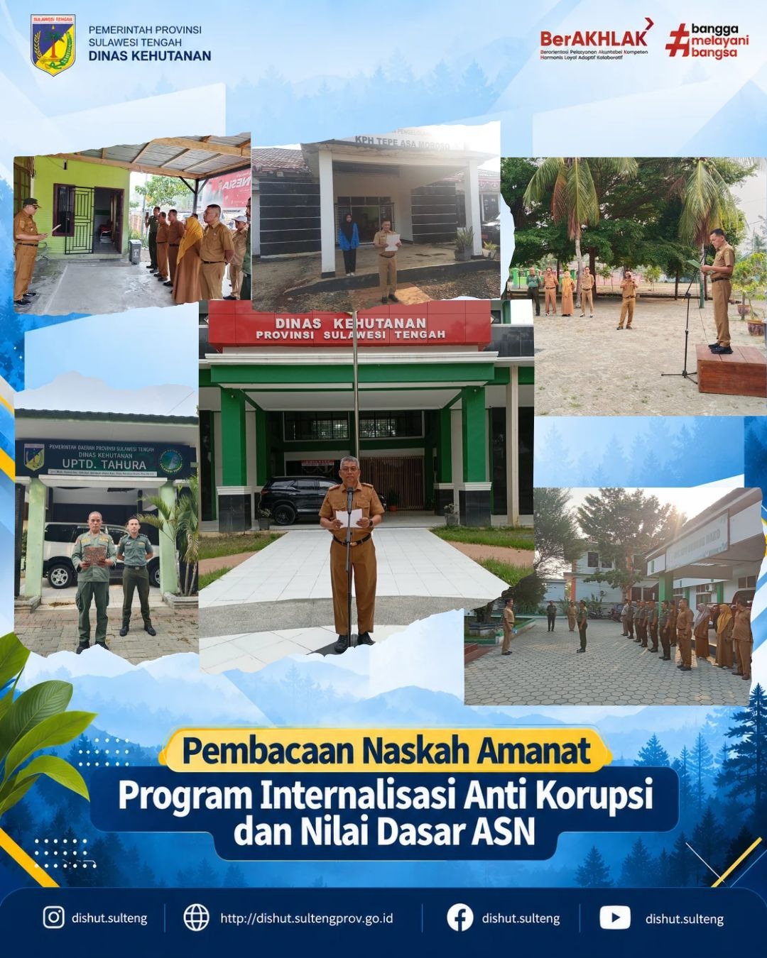 Apel Pagi Dimajukan Menjadi Pukul 07.00 WITA, Diisi Pembacaan Naskah Amanat Program Internalisasi Anti Korupsi dan Nilai Dasar ASN