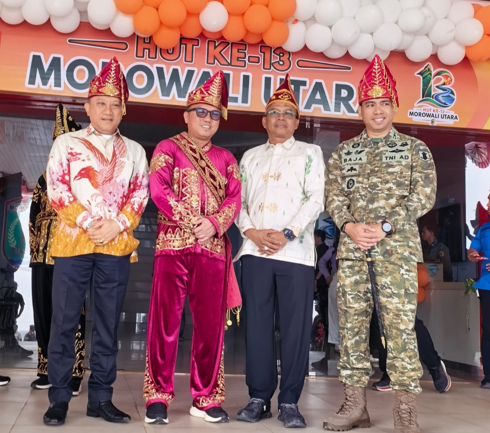 Kepala Dinas Kehutanan Provinsi Sulawesi Tengah Hadiri Upacara HUT ke-13 Kabupaten Morowali Utara